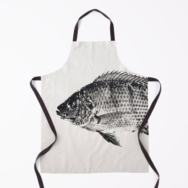 Item preview, Gyotaku Tilapia Fish Print - Japanese Sumi-e Art I designed and sold by Yaremchuk.