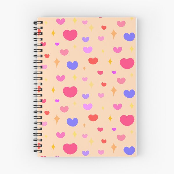 Item preview, Colorful Hearts and Sparkles Cute Aesthetic Pattern designed and sold by ubborn.
