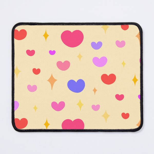 Item preview, Colorful Hearts and Sparkles Cute Aesthetic Pattern designed and sold by ubborn.