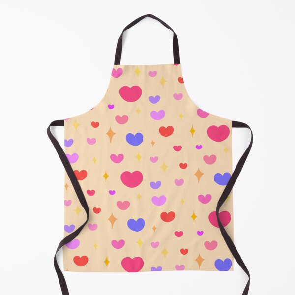 Item preview, Colorful Hearts and Sparkles Cute Aesthetic Pattern designed and sold by ubborn.