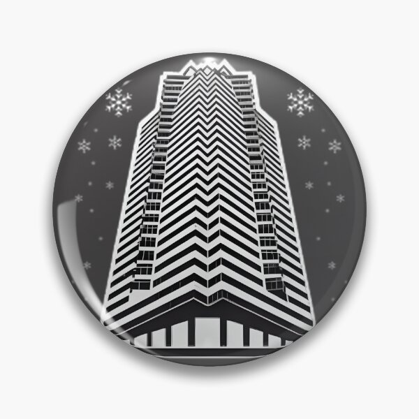 Item preview, Nakatomi Plaza Iconic Building Art | ⭐⭐⭐⭐⭐ designed and sold by xkillaxoxo.