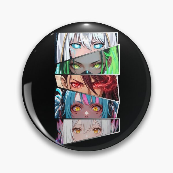 Artikelvorschau, Glitch Zen Anime-Augen Streetwear-Ästhetik entworfen und verkauft von GlitchZen.