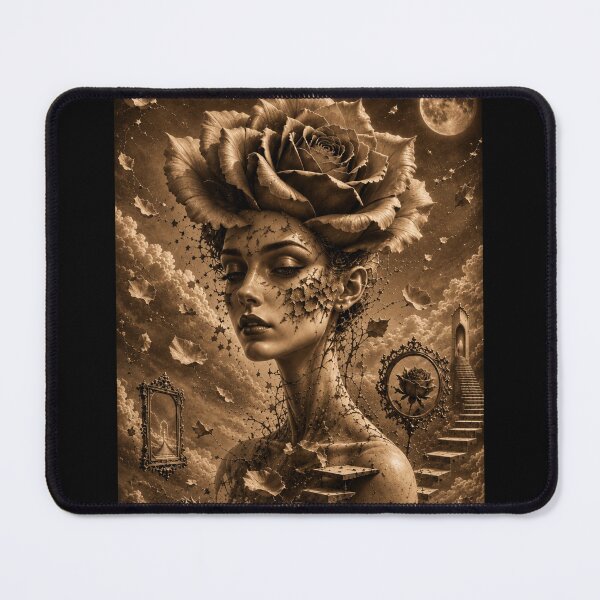 Item preview, Surreal sepia rose — timeless dream designed and sold by Axokris.