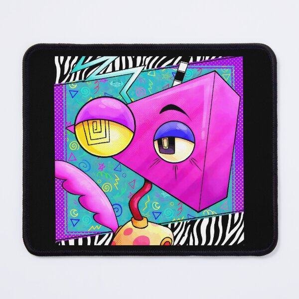 Item preview, Whimsical Pink Character with Retro Background designed and sold by Baby-Care.