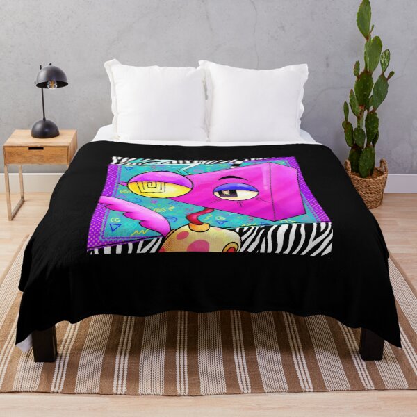 Item preview, Whimsical Pink Character with Retro Background designed and sold by Baby-Care.