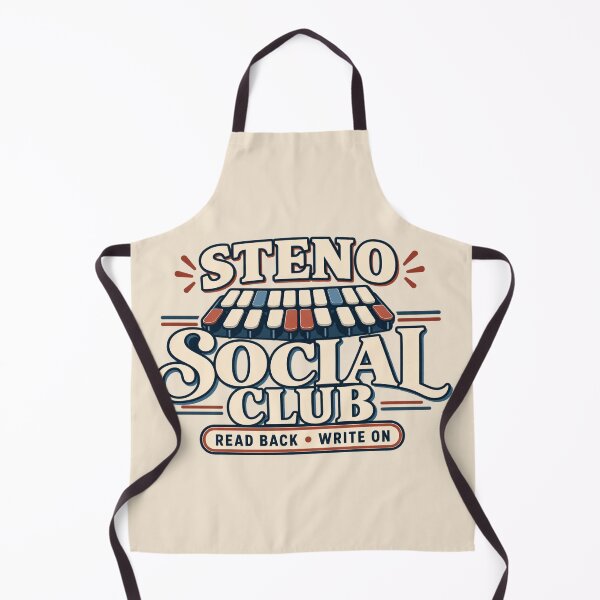 Item preview, Steno Social Club Shirt – Court Reporter & Stenographer Design designed and sold by astersgraphics.