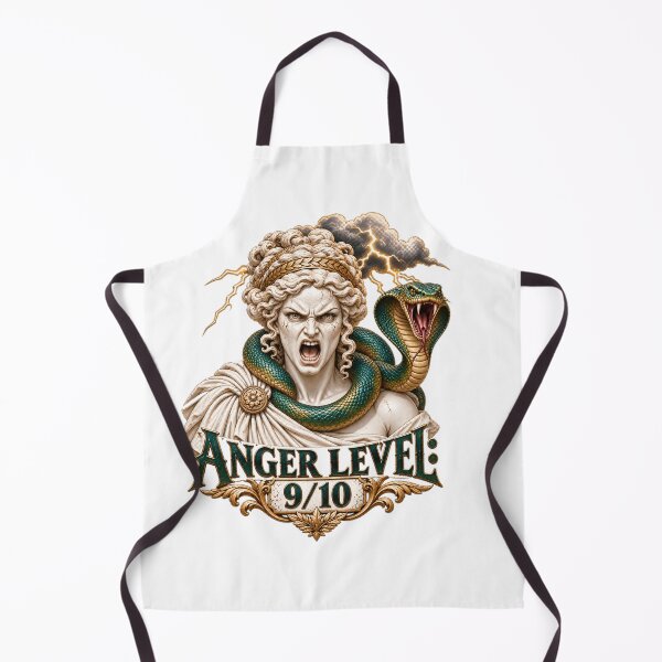 Item preview, Anger Level: 9/10 — Classical Marble Woman and Snake designed and sold by flashARTstudio.