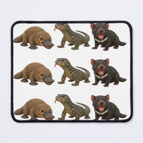 Item preview,   Australian  Outback Animal Friends designed and sold by BRETT'S ART STUDIO.