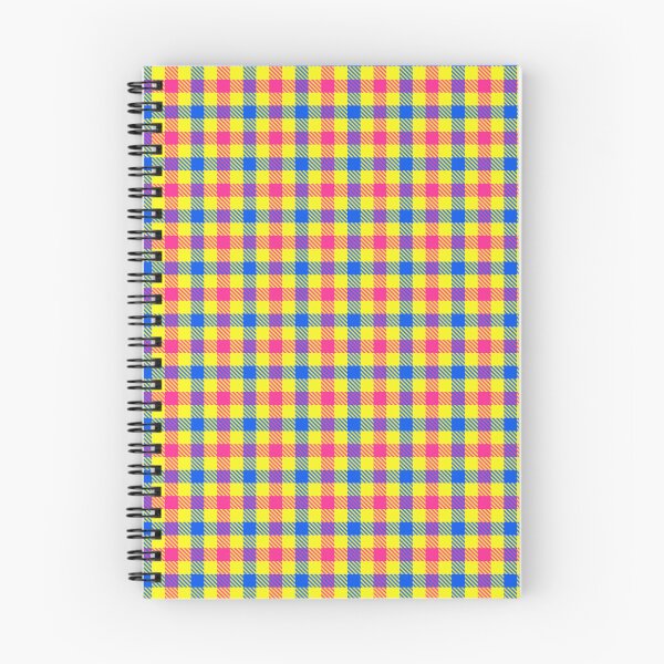 Item preview, Pink And Blue Gingham Check Yellow  designed and sold by PatternTitan.