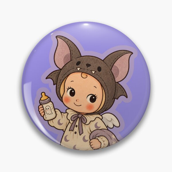 Item preview, Bat Baby Angel Cottagecore Halloween designed and sold by thepinkcoven.
