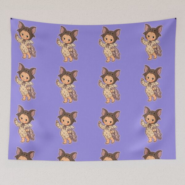 Item preview, Bat Baby Angel Cottagecore Halloween designed and sold by thepinkcoven.