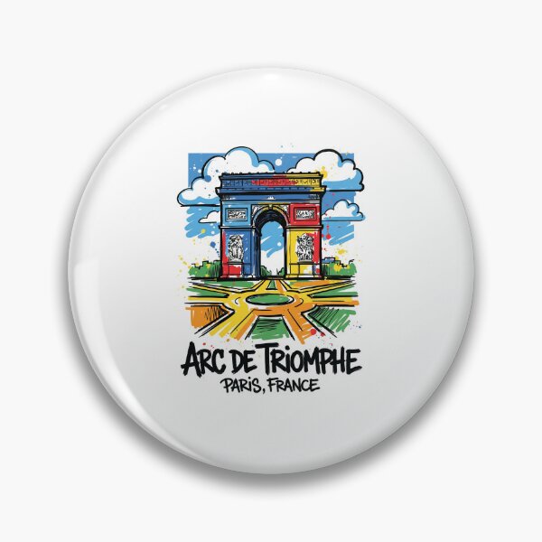 Item preview, Arc de Triomphe Paris France Art Print designed and sold by Merch by Das Design Studio.