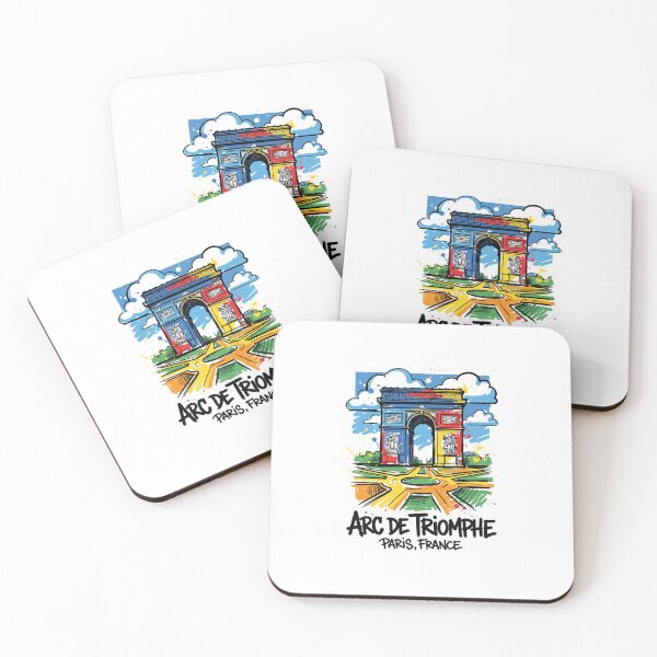 Item preview, Arc de Triomphe Paris France Art Print designed and sold by Merch by Das Design Studio.