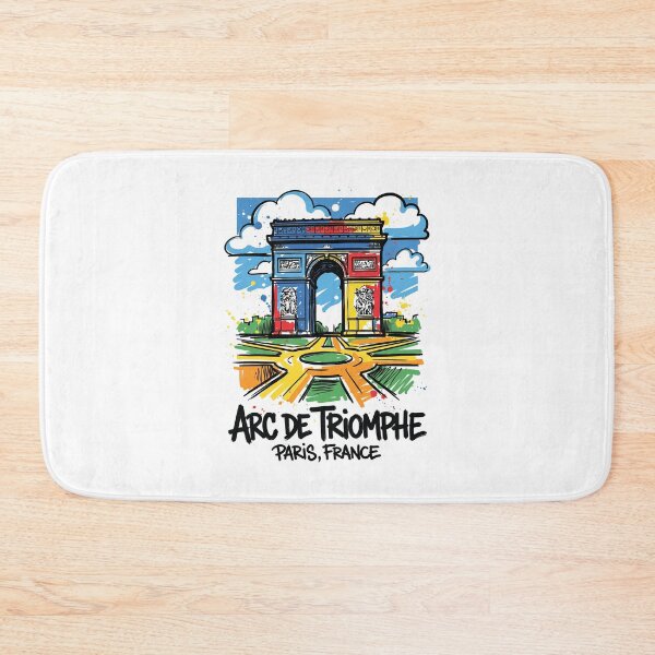 Item preview, Arc de Triomphe Paris France Art Print designed and sold by Merch by Das Design Studio.