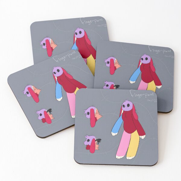 Item preview, Colorful Character Fingerpaint Illustration designed and sold by Baby-Care.