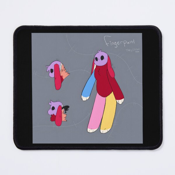 Item preview, Colorful Character Fingerpaint Illustration designed and sold by Baby-Care.