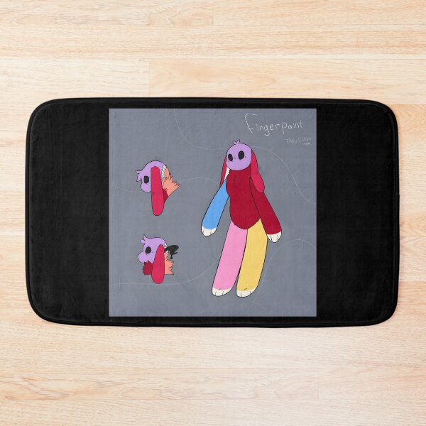 Item preview, Colorful Character Fingerpaint Illustration designed and sold by Baby-Care.