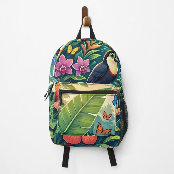 Item preview, Vibrant Tropical Toucan Birds Rainforest Jungle designed and sold by Herodestroyer.