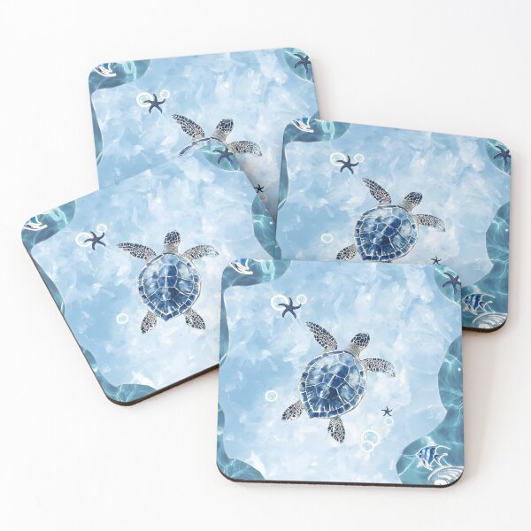Item preview, Azure Odyssey: A Turtle's Dream designed and sold by SnowyLines.