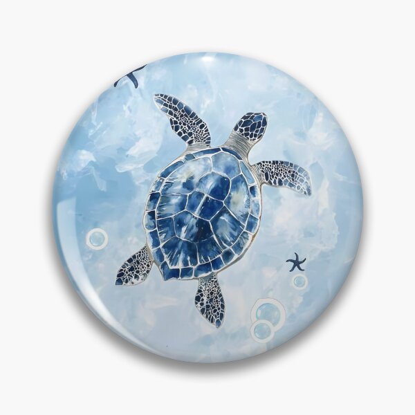 Item preview, Azure Odyssey: A Turtle's Dream designed and sold by SnowyLines.