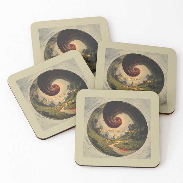 Item preview, Recursion see recursion Album Cover designed and sold by Oneyearmuse.