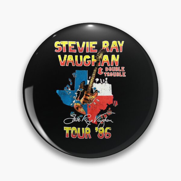 Item preview, Vintage Stevie Ray Vaughan Tour 86 designed and sold by JewellMcChesney.