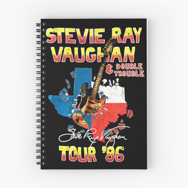 Item preview, Vintage Stevie Ray Vaughan Tour 86 designed and sold by JewellMcChesney.