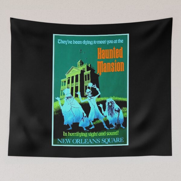 Item preview, new orleans vintage haunted mansion advertising designed and sold by AdamPaul67.