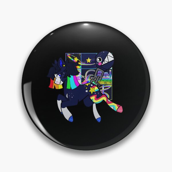 Item preview, Colorful Pony with Rainbow Mane and Starry Background designed and sold by Baby-Care.