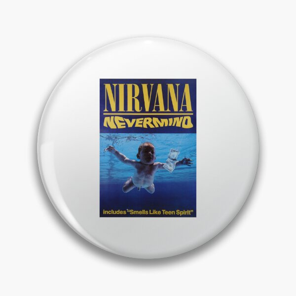 Item preview, nirvana nevermind inspired grunge rock music retro 90s designed and sold by AdamPaul67.