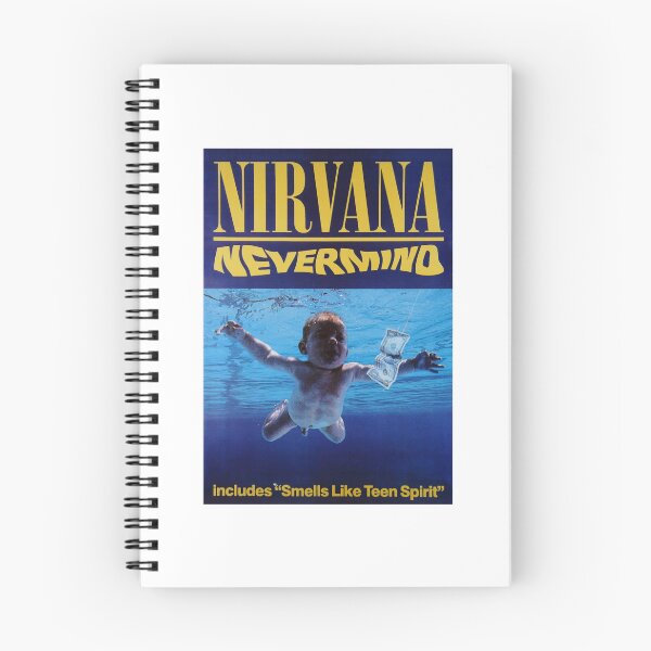 Item preview, nirvana nevermind inspired grunge rock music retro 90s designed and sold by AdamPaul67.
