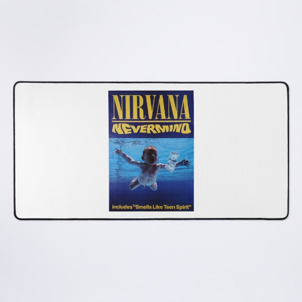 Item preview, nirvana nevermind inspired grunge rock music retro 90s designed and sold by AdamPaul67.