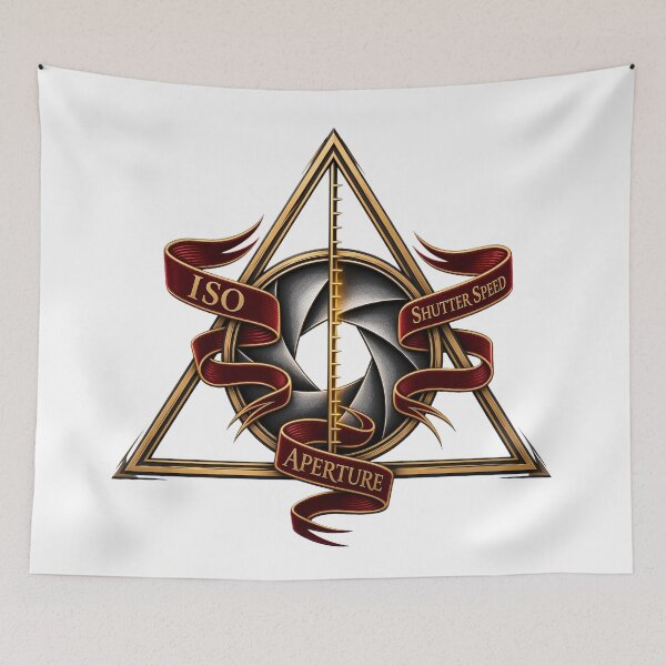Item preview, The Exposure Triangle – A Photographer's Magical Relic designed and sold by tomperys.