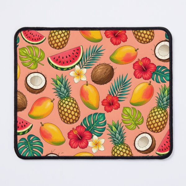 Item preview, Tropical Fruit Seamless Pattern Summer Beach designed and sold by Herodestroyer.
