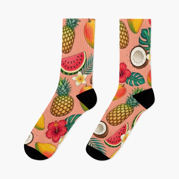 Item preview, Tropical Fruit Seamless Pattern Summer Beach designed and sold by Herodestroyer.