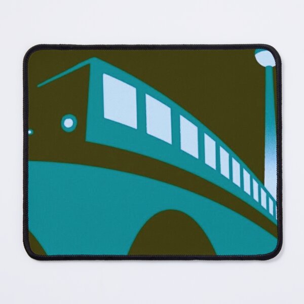 Item preview, Berlin TV Tower and Train Graphic Poster — Minimalist Retro City Travel Art designed and sold by LYAN-STORE.