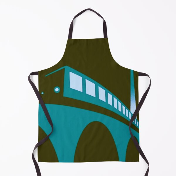 Artikelvorschau, Berliner Fernsehturm und Zug-Grafikposter – Minimalistische Retro-Stadtreisekunst entworfen und verkauft von LYAN-STORE.