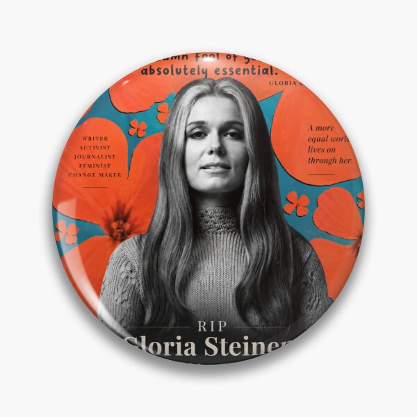Item preview, Gloria Steinem designed and sold by mynarasolwy.