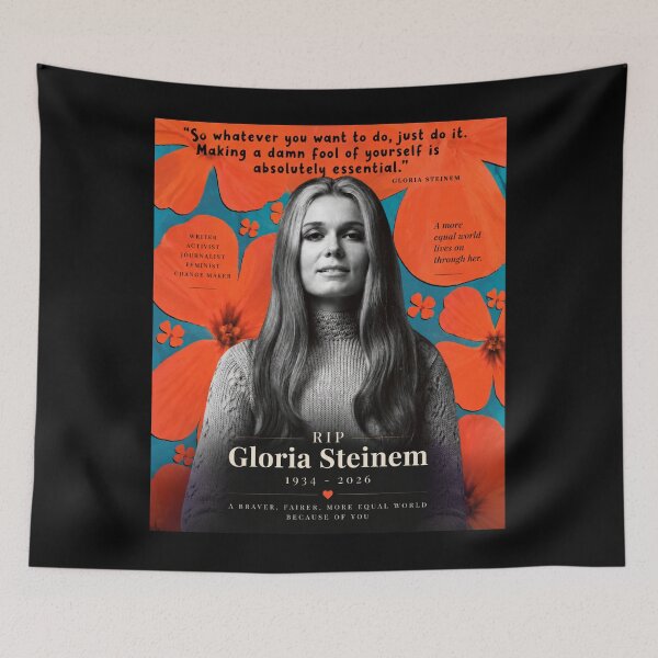 Item preview, Gloria Steinem designed and sold by mynarasolwy.