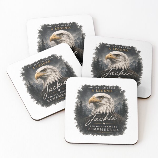 Item preview, not just an eagle a legend jackie and shadow bald eagle tribute memorial designed and sold by AdamPaul67.