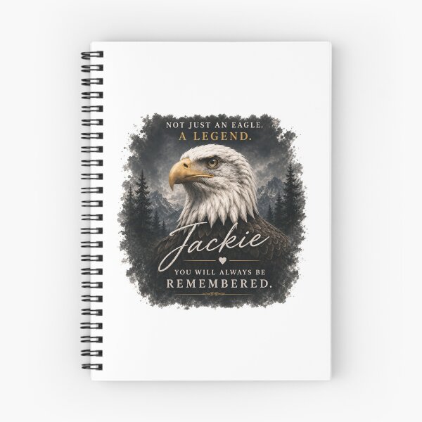 Item preview, not just an eagle a legend jackie and shadow bald eagle tribute memorial designed and sold by AdamPaul67.