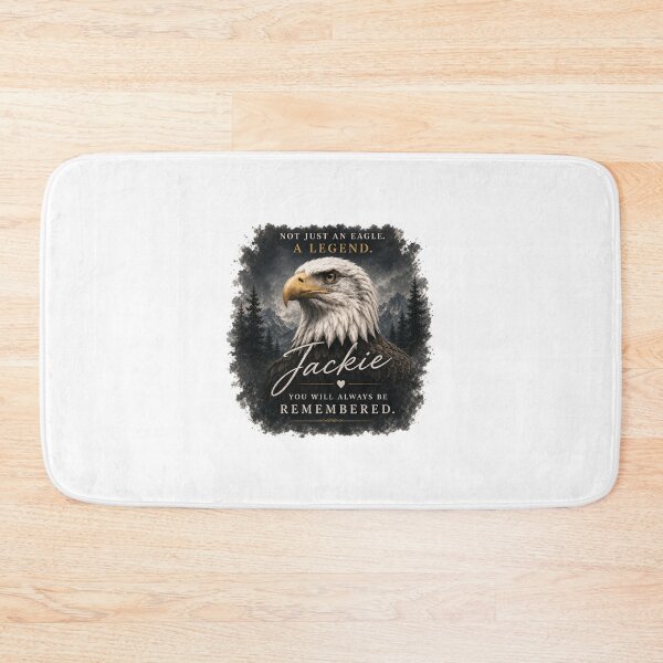 Item preview, not just an eagle a legend jackie and shadow bald eagle tribute memorial designed and sold by AdamPaul67.