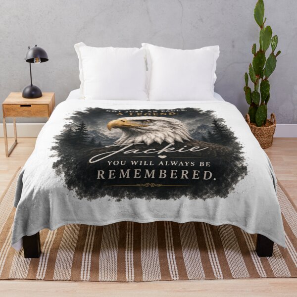 Item preview, not just an eagle a legend jackie and shadow bald eagle tribute memorial designed and sold by AdamPaul67.