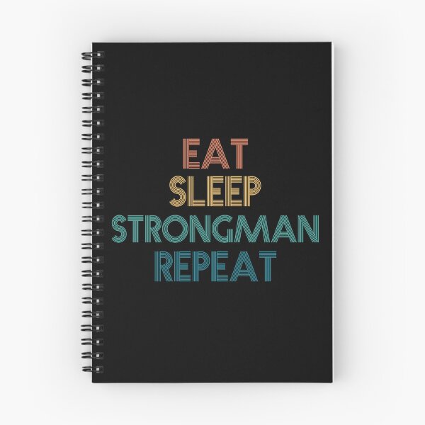 Item preview, Eat Sleep Strongman Repeat - Gift For Strongman Fans designed and sold by kindxinn.