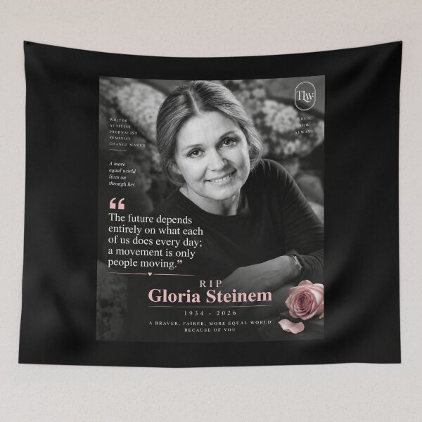 Item preview, Gloria Steinem designed and sold by mynarasolwy.