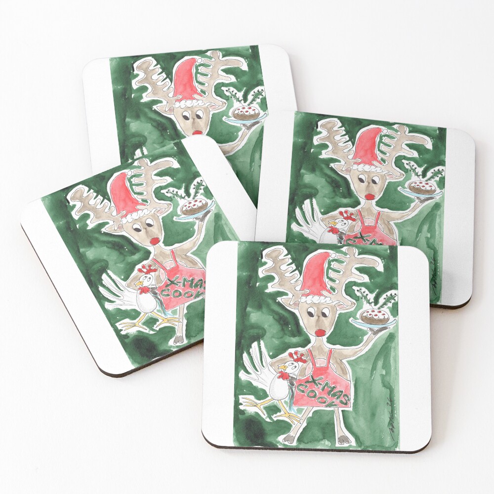 Item preview, Coasters (Set of 4) designed and sold by RomyLeeCork.