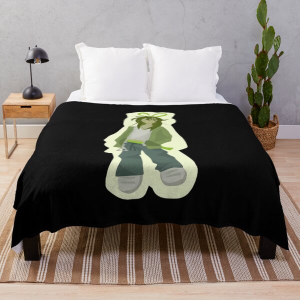 Item preview, Stylish Anime Character with Green Accents designed and sold by Baby-Care.