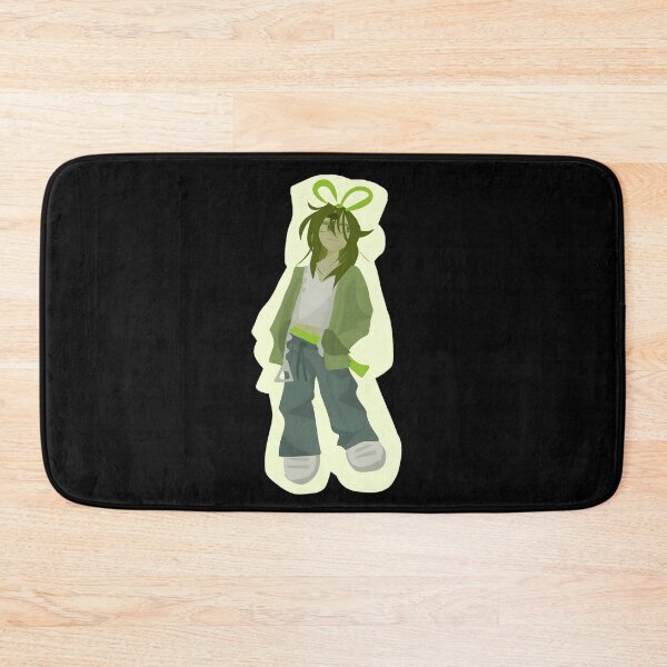 Item preview, Stylish Anime Character with Green Accents designed and sold by Baby-Care.