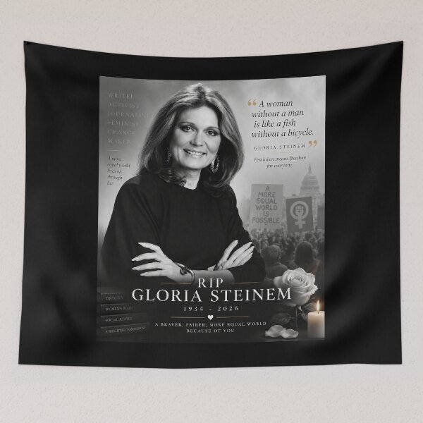Item preview, Gloria Steinem designed and sold by mynarasolwy.
