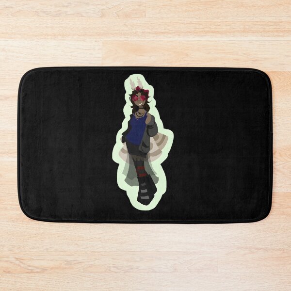 Item preview, Stylish Character with Horns and Red Sunglasses designed and sold by Baby-Care.